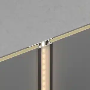 Led toldó profil pezsgő színű, 3m hosszú, 5mm széles