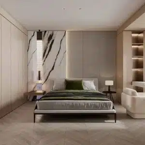 Grey Textile, Szürke színű, Textil hatású falpanel, Végteleníthető, 5mm vastag, 110cmX280cm