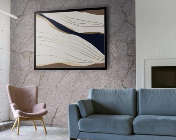 Egesta Gray, Falpanel, Márvány mintás, 3mm vastag, 122x280cm