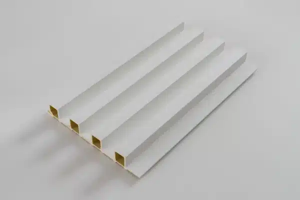 3D Vulcano White, 3D falpanel, Végteleníthető, 24mm vastag, 17cmx300cm