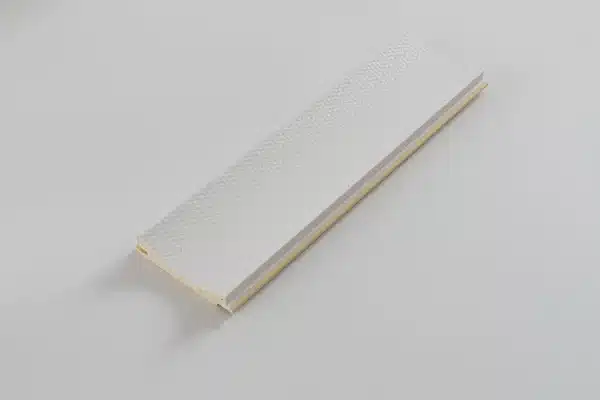 3D Rombusz white íves lamellás falpanel, 3D falpanel, végteleníthető, 15mm vastag, 7cm*300cm