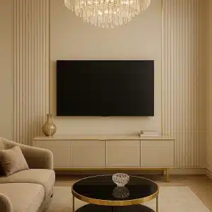 3D Vanilla Leather, 3D falpanel, Fa Mintás, Végteleníthető, 24mm vastag, 17cmx300cm