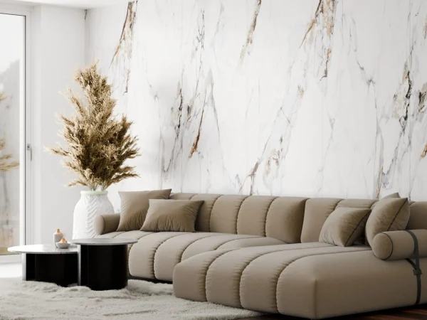 Italia Falpanel, Márvány mintás Falpanel, Végteleníthető, 5mm Vastag, 110cmx280cm