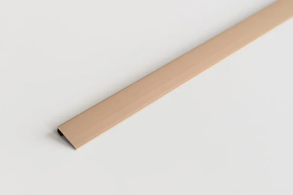 Pezsgő színű Végzáró alumínium profil, 3m hosszú és 5mm széles - Image 3