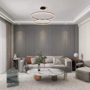 Gray Line Falpanel, Szürke színű, Végteleníthető Falpanel, 5mm vastag, 120cmx300cm