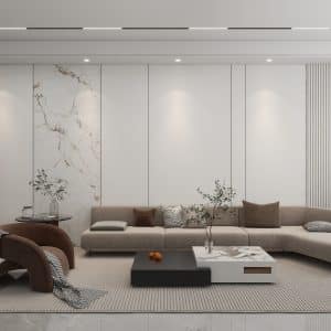 Vulcano White Falpanel, Karcálló falpanel, Végteleníthető, 5mm vastag, 120cmx300cm