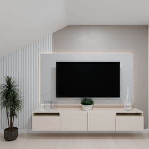 Cappuccino Falpanel, Végteleníthető, 5mm vastag, 120cm*300cm
