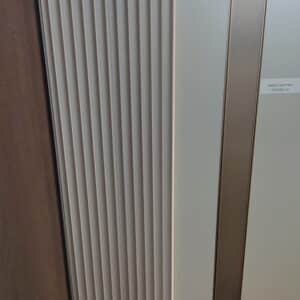 Cashmere Wave Leather hullámos 3D falpanel, végteleníthető, 17mm vastag, 16cm*300cm