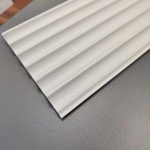 Matte Wave Cashmere hullámos 3D falpanel, végteleníthető, 17mm vastag, 16cm*300cm